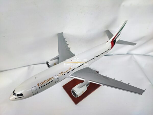 Model of A300-600R Emirates Airlines with detailed craftsmanship.